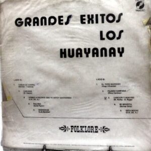 Disco de Vinilo Los Huayanay - Grandes Éxitos Vinyl Record