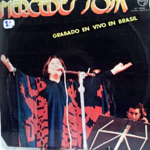 Mercedes Sosa - Grabado En Vivo En Brasil Vinilo