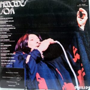 Disco de Vinilo Mercedes Sosa - Grabado En Vivo En Brasil Vinyl Record