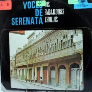 Disco de Vinilo Los Embajadores Criollos - Voces De Serenta Vinyl Record