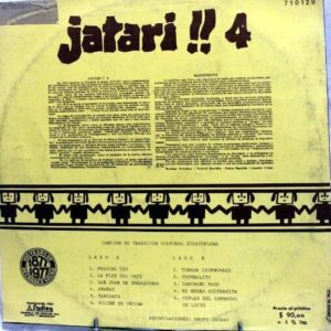Disco de Vinilo Jatari - Jatari 4 Vinyl Record