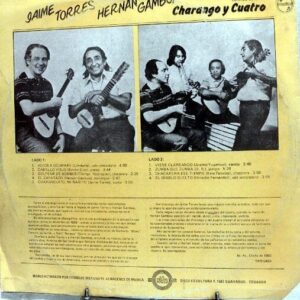 Disco de Vinilo Jaime Torres - Charango Y Cuatro Vinyl Record