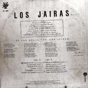 Disco de Vinilo Los Jairas - Los Jairas Vinyl Record