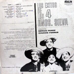 Disco de Vinilo Los Cuatro Hermanos Silva - Los Éxitos Vinyl Record