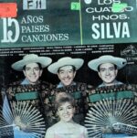 Disco de Vinilo Los Cuatro Hermanos Silva - 15 Años Paises Canciones Vinyl Record