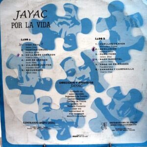 Disco de Vinilo Jayac - Por La Vida Vol 4 Vinyl Record