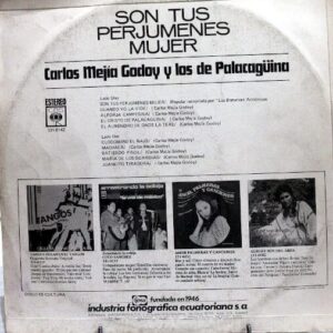 Disco de Vinilo Carlos Mejía Godoy - Son Tus Perfumenes Mujer Vinyl Record