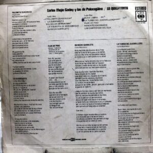 Disco de Vinilo Carlos Mejía Godoy - La Quebradita Vinyl Record