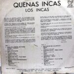 Disco de Vinilo Los Incas - Quenas Incas Vinyl Record