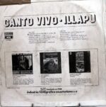 Disco de Vinilo Illapu - Canto Vivo Vinyl Record