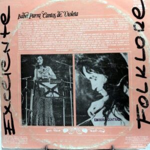 Disco de Vinilo Isabel Parra - Cantos De Violeta Vinyl Record