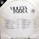 Disco de Vinilo Violeta Parra - Violeta Parra Vol 2 Vinyl Record