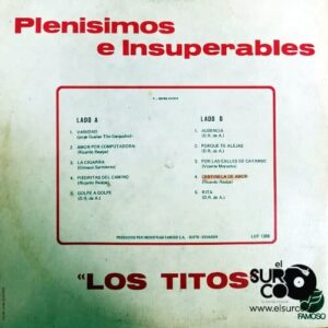 Disco de Vinilo Los Titos - Plenísimos E Insuperables Vinyl Record