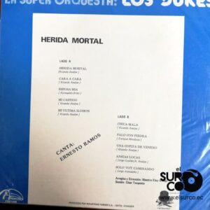 Disco de Vinilo Los Dukes - Herida Mortal Vinyl Record