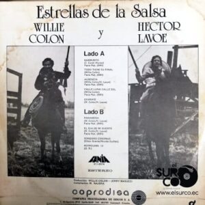 Disco de Vinilo Willie Colón Y Héctor Lavoe - The Bad – The Ugly Vinyl Record