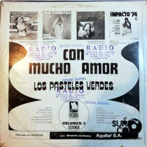 Disco de Vinilo Los Pasteles Verdes - Con Mucho Amor Vol 2 Vinyl Record