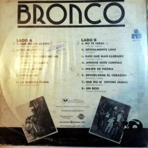 Disco de Vinilo Bronco - Rompiendo Barreras Vinyl Record