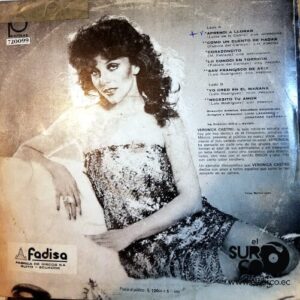 Disco de Vinilo Verónica Castro - Aprendí A Llorar Vinyl Record