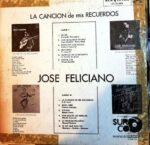 Disco de Vinilo José Feliciano - La Canción De Mis Recuerdos Vinyl Record