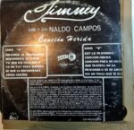 Disco de Vinilo Jimmy - Canción Herida Vinyl Record