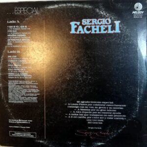 Disco de Vinilo Sergio Facheli - Un Personaje...Especial Vinyl Record