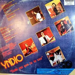 Disco de Vinilo Yndio - Cada Vez Que Tu Te Vas Vinyl Record