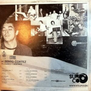 Disco de Vinilo Alberto Cortez - Pensares Y Sentires Vinyl Record