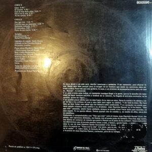 Disco de Vinilo Joan Baptista Humet - Hay Que Vivir Vinyl Record