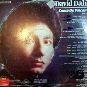 Disco de Vinilo David Dalí - Como Un Volcán Vinyl Record