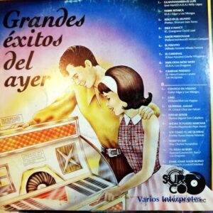 Disco de Vinilo Varios - Grandes Éxitos Del Ayer Vinyl Record