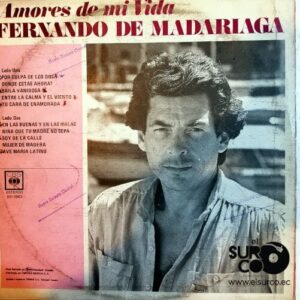 Disco de Vinilo Fernando De Madariaga - Amores De Mi Vida Vinyl Record