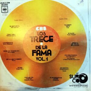 Disco de Vinilo Varios - Los 13 De La Fama Vinyl Record