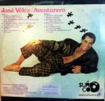 Disco de Vinilo José Vélez - Aventurero Vinyl Record