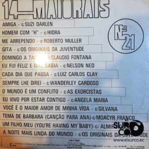 Disco de Vinilo Varios - 14 Maiorais Vinyl Record