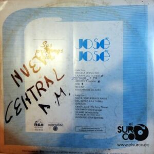 Disco de Vinilo José José - Sus Primeros Éxitos Vinyl Record