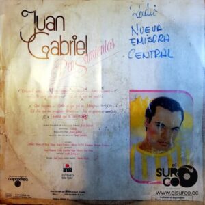 Disco de Vinilo Juan Gabriel - Pensamientos Vinyl Record