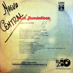 Disco de Vinilo Varios - Los Románticos Vinyl Record
