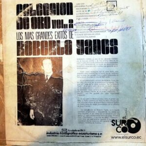 Disco de Vinilo Roberto Yanes - Colección De Oro. Los Más Grandes Éxitos De Roberto Yanes Vinyl Record