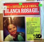Disco de Vinilo Blanca Rosa Gil - Voz Y Estilo De La Única Vinyl Record