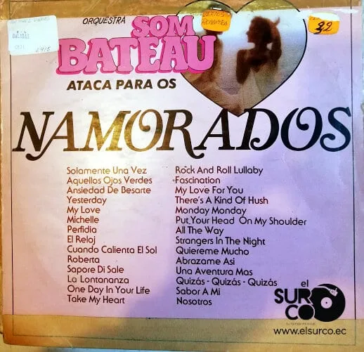 Disco de Vinilo Orquestra Som Bateau - Ataca Pa Os Namorados Vinyl Record
