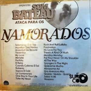 Disco de Vinilo Orquestra Som Bateau - Ataca Pa Os Namorados Vinyl Record