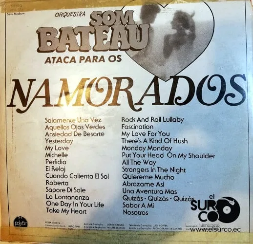 Disco de Vinilo Orquestra Som Bateau - Ataca Pa Os Namorados Vinyl Record