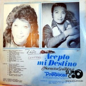 Disco de Vinilo Normita Guillén - Acepto Mi Destino Vinyl Record