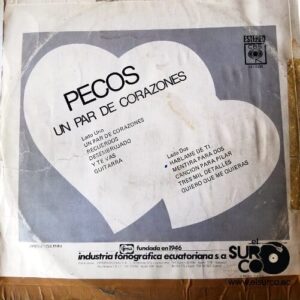 Disco de Vinilo Pecos - Un Par De Corazones Vinyl Record
