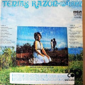Disco de Vinilo Isadora - Tenías Razón Vinyl Record