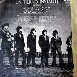 Disco de Vinilo Grupo Solares - Un Tierno Instante Vinyl Record