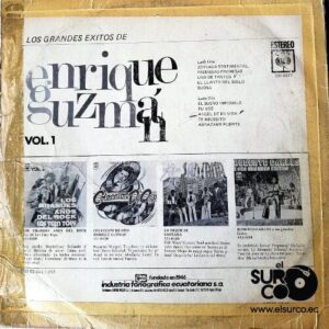 Disco de Vinilo Enrique Guzmán - Los Grandes Éxitos Vol 1 Vinyl Record