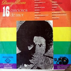 Disco de Vinilo Danny Rivera - 16 Canciones De Amor Vinyl Record