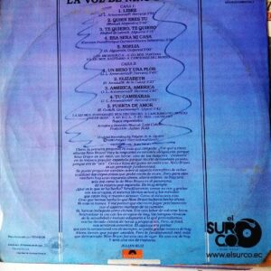 Disco de Vinilo Nino Bravo - La Voz De Nino Bravo Vinyl Record