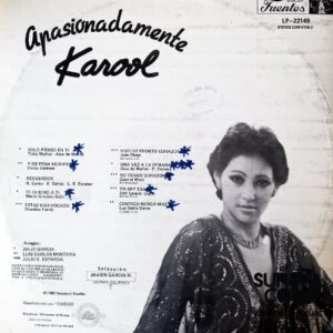 Disco de Vinilo Karool - Apasionadamente Vinyl Record